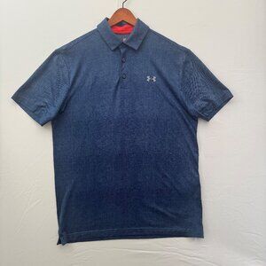 Dressy Polo Shirt made Unique with Bright Red Inside Collar